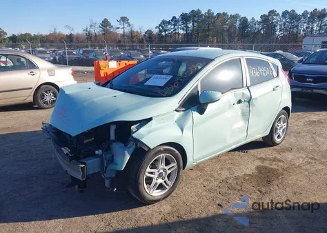 2018 Ford Fiesta Se z USA, uszkodzony, nr VIN 3FADP4EJXJM122522